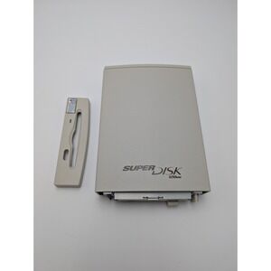 IMATION SUPERDISK 120MB PARALLEL PORT DRIVE 11795 NOT TESTED